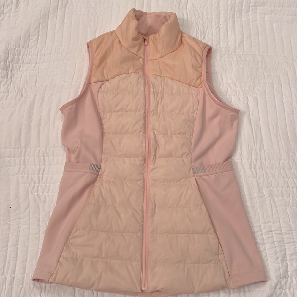 LULULEMON DOWN FOR IT ALL VEST DEW MIST Size 8
